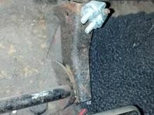 What the heck is this? This is how the previous owner attached the throttle cable! Holy smokes!!