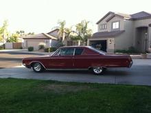 New front and rear suspension, new rims and tires, and I dropped the nose a bit to make it look "fast."