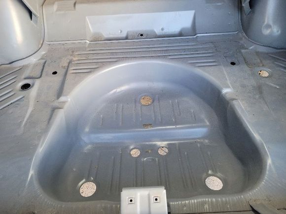 New spare tire pan