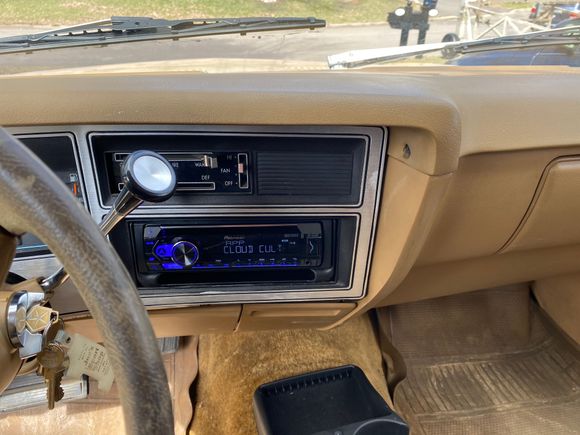 That stock AM radio and one 4x10 under the dash wasn't cutting it.