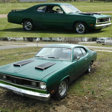 1970 Plymouth Duster transmission