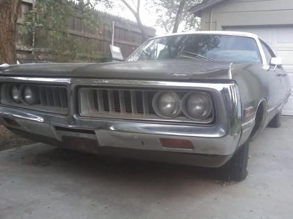 72 Chrysler Newport..Saved from the crusher...