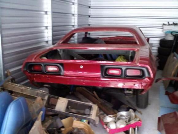 Its now in my garage and my cousin and i are starting a full resto on it. should b done mid summer. all brand new parts :)