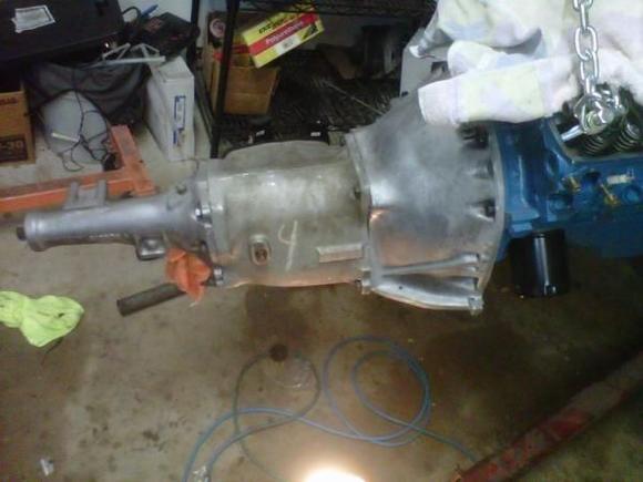Tranny and motor ready to go