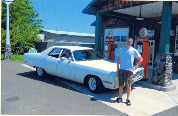 me at a carshow hosted by my school, won Museum choice award!