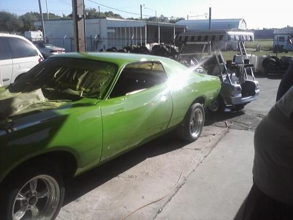 Time to get her home and put it back together