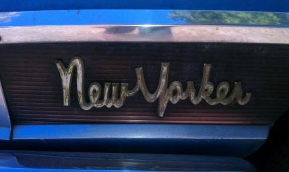 1962 Chrysler New Yorker Emblem 07/30/2012
