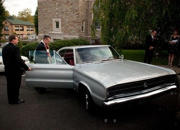 My daughter actually requested the old Charger for her bridal coach instead of the limousine routine. October 2009