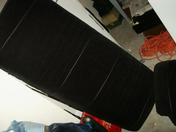 A little dry cleaning solvent and more elbow grease gave the seats new life, ok for now but the vinyl is forth comming.