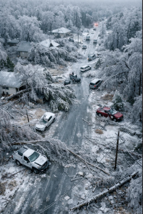 Oxford, MS this morning. We got hit like this in 1994.