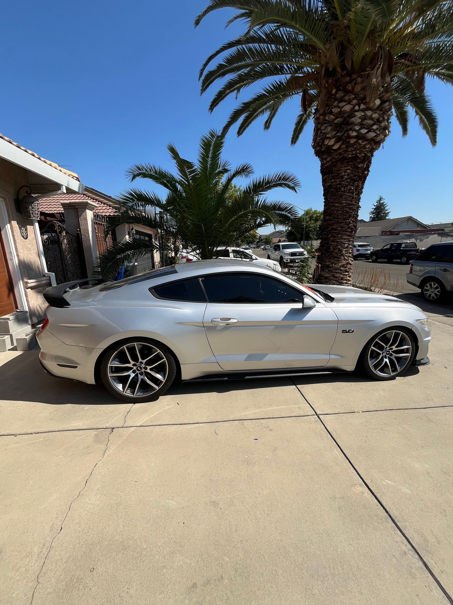 2015 Ford Mustang - GT mustang 2015 - Selling - Used - VIN 1FA6P8CF9F5418076 - 68,128 Miles - 6 cyl - AWD - Manual - Coupe - Silver - Ceres, CA 95307, United States