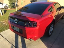 2013 Mustang GT Red