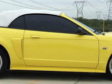2002 Ford Mustang GT Convertible - Side view
