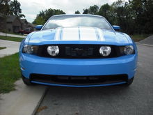 2010 Grabber Blue Mustang GT Premium