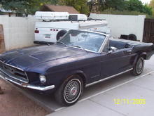 67 Mustang Convertible Restoration