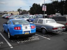 2010 Mustang GT Grabber Blue