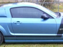 Side view showing ground effects 20&quot; wheels an rear window deletes...