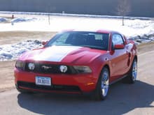 2011 Mustang GT   Race Red 002