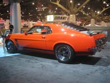 The 2011 Mustang Dream Giveaway 1969 Boss 302 Mustang in Vegas.