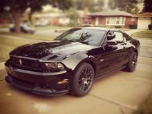 Parked at moms house got a nice car wash..