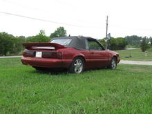 1988 Mustang LX Covert. with a 302ci block and Cobra Heads