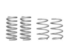 Whiteline Lowering Springs for the 2015-2017 S550 Ford Mustang GT.