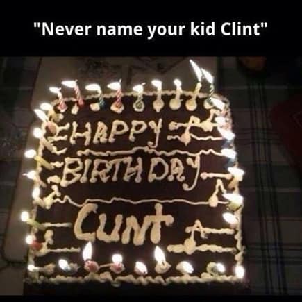 Happy Birthday Clint!

(yeah, I've been saving this for a while...)
