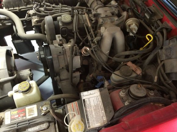 Just a little dusty under the hood.