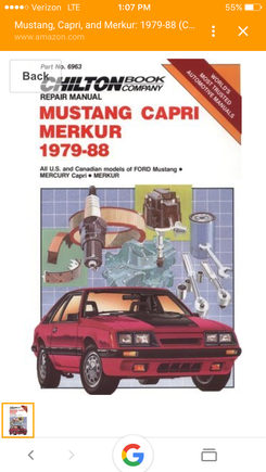Oh look, a chiltons manual covering the mustang, capri, and xr4ti (sierra) proof enough for me its a fox platform🖕