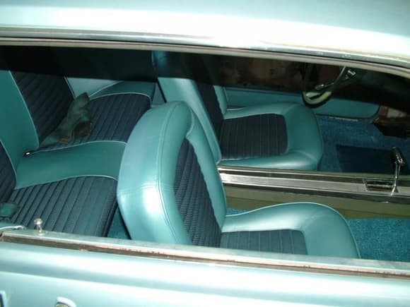 66 Mustang interior