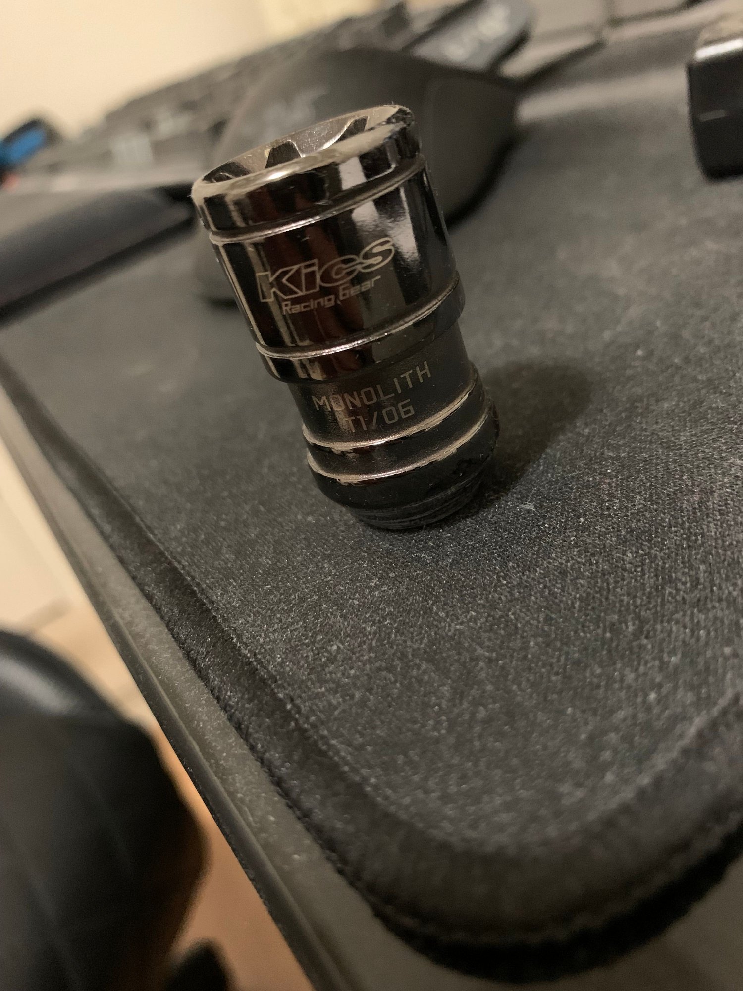 Wheels and Tires/Axles - Project Kics Monolith TI/06 Lug Nuts - 12x1.25 (Black) - Used - 0  All Models - Albuquerque, NM 87102, United States