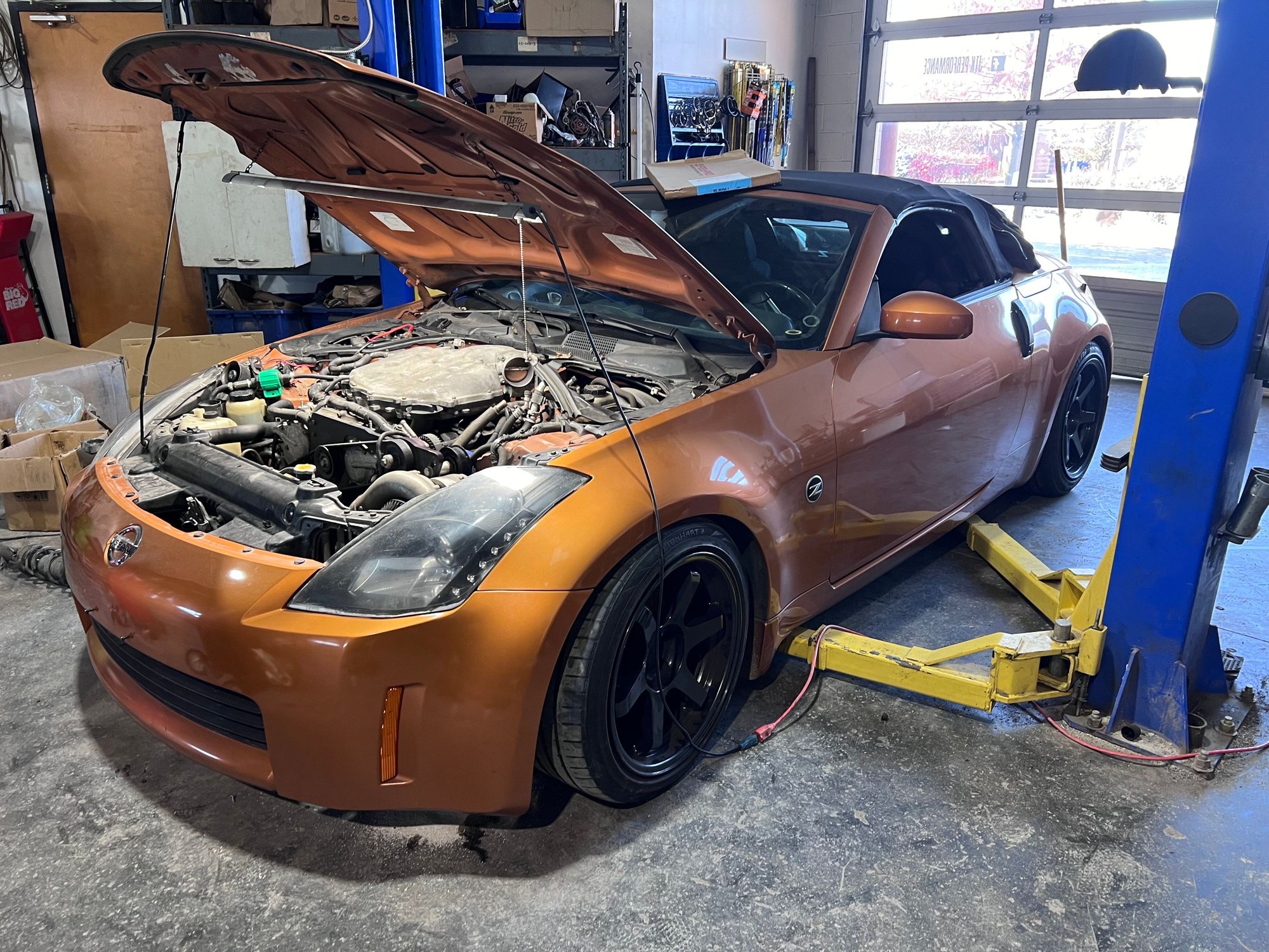 Side shot of the car. Plan to paint and change color!