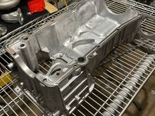 New upper oil pan