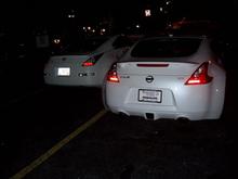 my 350 and Z1's 370