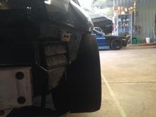 18x12 +29 with a 335/30ZR18 at Full droop, unsure of exact camber at the moment