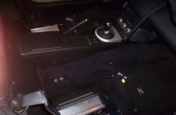 13th pic - Sub and other 6 speakers amps. Under seat install. No heat issues in summer or winter (with the heated seats).