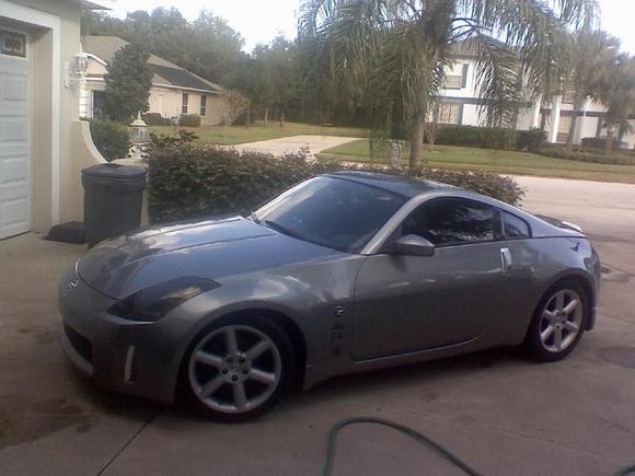 just washed