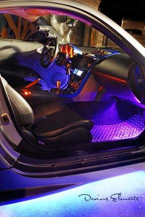 Check out those floormats, I manufacturer these.  hit me up for a pair