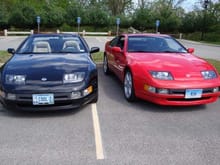 With Mike and his '94 300ZX Conv.