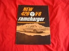 1964  Dodge 426 Ramcharger Sales Brochure