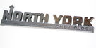 GM dealership name plate emblem North York Chev