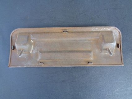 1959-60 Impala Radio Delete Plate