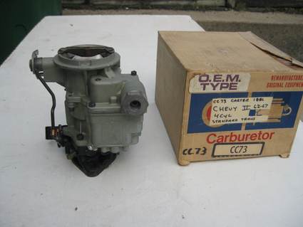 1962-67 CHEVYII NEW CARBURETOR