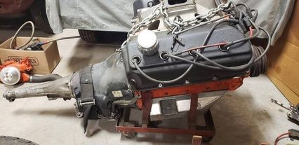 484 Hemi aluminum head 426 Hemi engine with trans