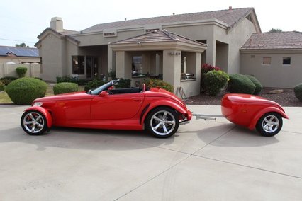 1999 plymouth prowler with trailer sell trade