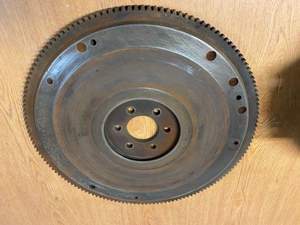 Truck flywheel and pressure plate