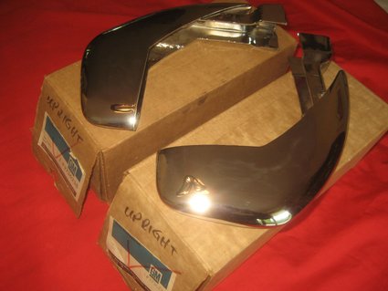 NOS 1958-1962 Chevrolet Corvette front bumperettes