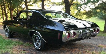 1971 Chevelle SS, Auto, Fact A/C, 24K Actual Miles