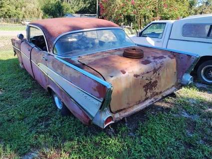 1957 Chevrolet Bel Air - $4,500 HardTop No Post