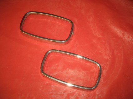 1966-1967 Pontiac GTO Parking Light Bezels